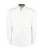 Chemise À Manches Longues En Popeline Taillée, Femmes/dames Blanc Kustom Kit-1