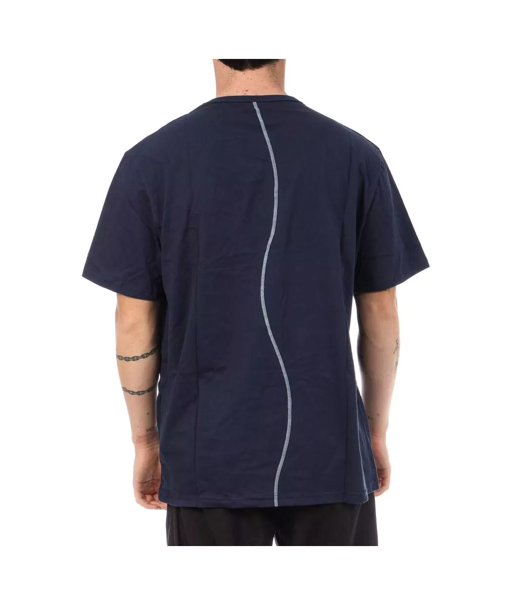Aviron bayonnais t-shirt marine homme le coq sportif présentation-2