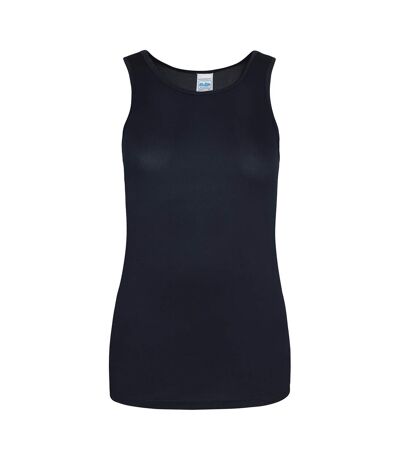 Just Cool Girlie Fit Sports Ladies Vest / Tank Top French Navy AWDis