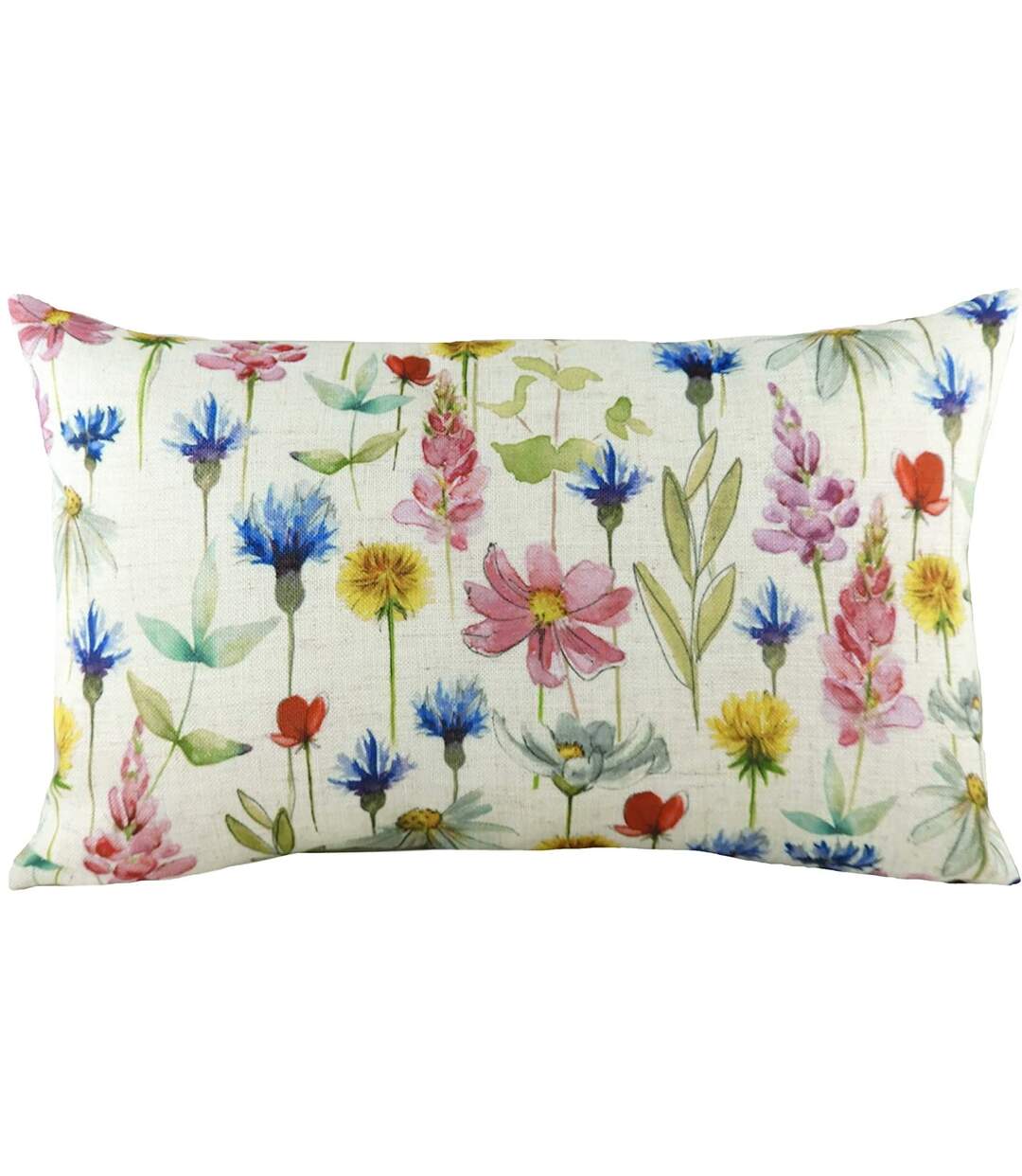 Sophia wild flowers cushion cover 43cm x 43cm multicoloured Evans Lichfield