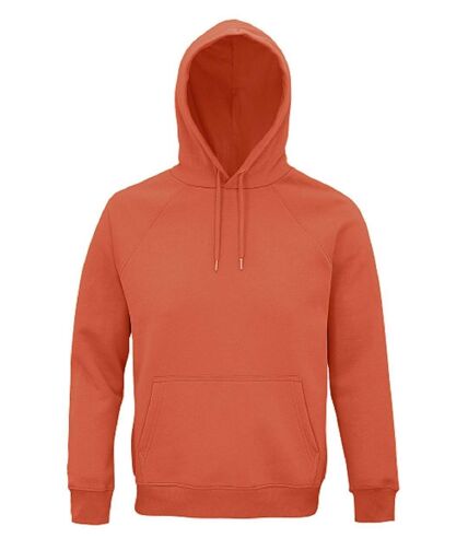 Sweat shirt à capuche poche kangourou - Unisexe - 03568 - orange