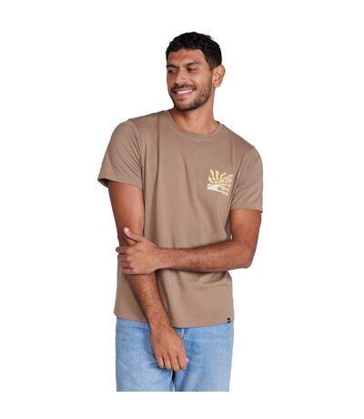 Mens jacob sun t-shirt tan Animal