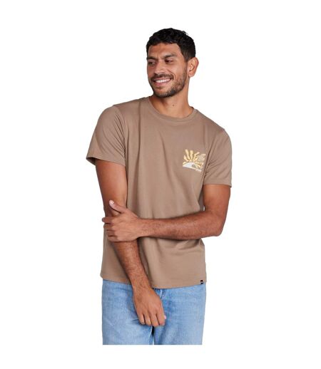Mens jacob sun t-shirt tan Animal