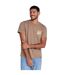 Mens jacob sun t-shirt tan Animal-1