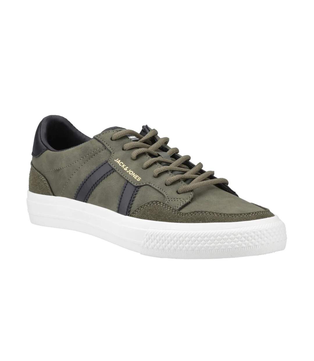 Baskets Morden Special Homme Vert Kaki Foncé Jack And Jones-1