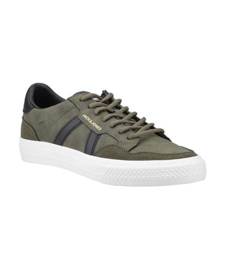 Baskets Morden Special Homme Vert Kaki Foncé Jack And Jones