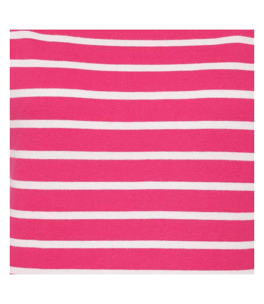 Womens/ladies Breton Top Sorbet Lazy Jacks-2