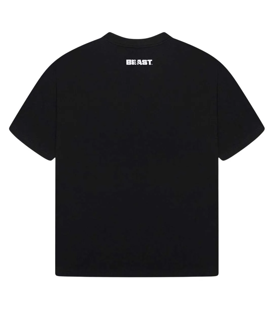 T-shirt Motif/style Central Homme Noir BEAST-3
