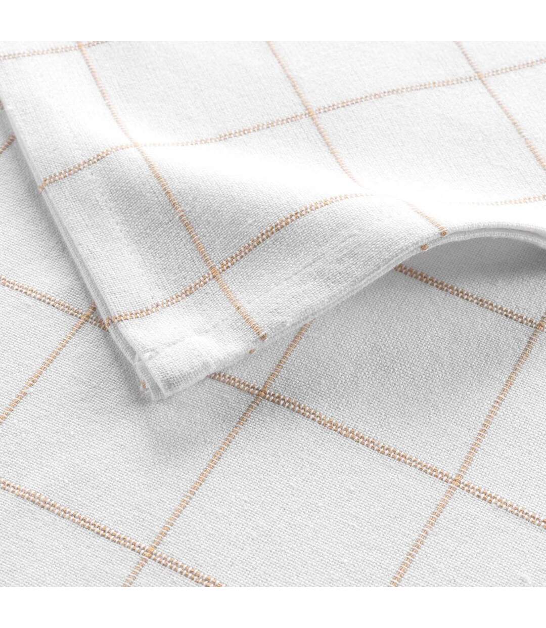 Lot de 3 Serviettes de Table Axel 40x40cm Naturel-2