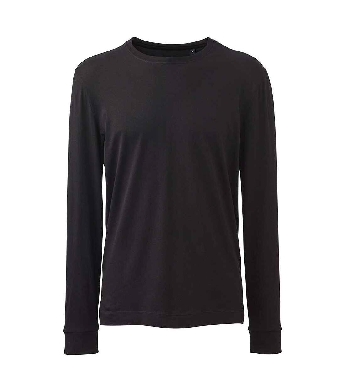 Anthem Mens Long-Sleeved T-Shirt (Black) - UTPC4296-2