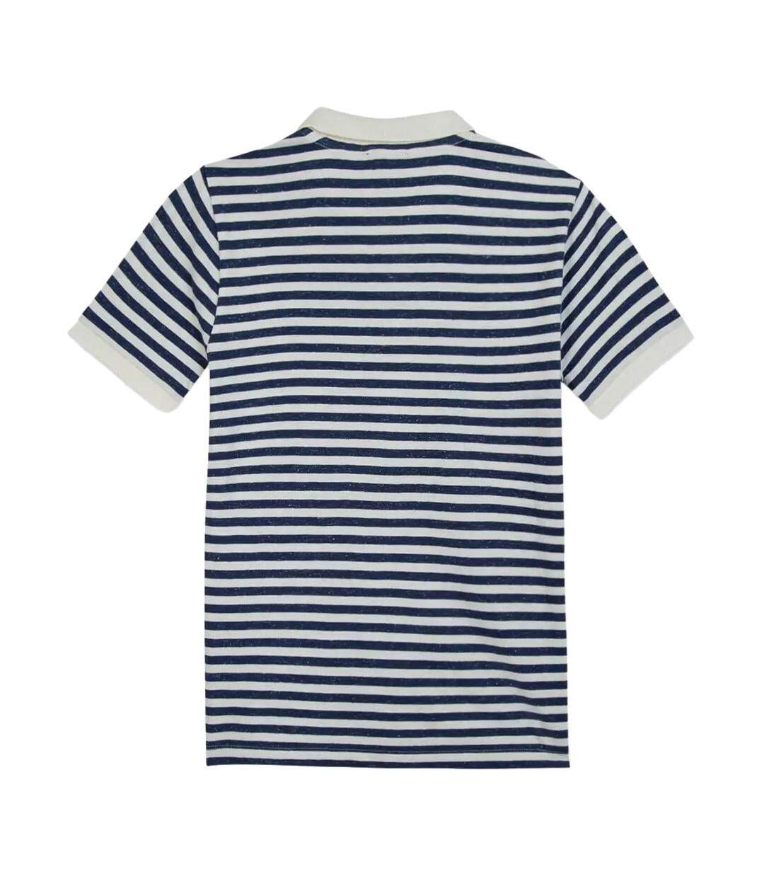 Polo blanc/marine femme tbs adialpol-2
