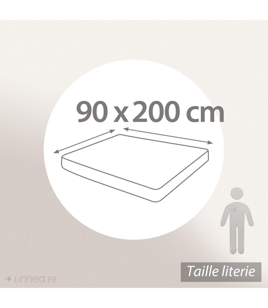 Drap housse AIR en coton issu de l'agriculture biologique-3
