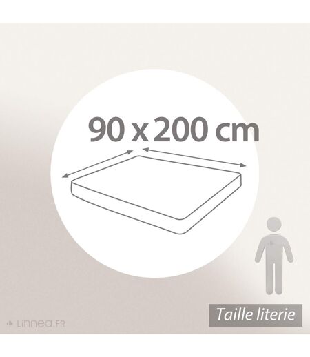 Drap housse AIR en coton issu de l'agriculture biologique