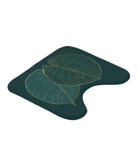 Tapis Contour WC Microfibre Jade 45x45cm Vert