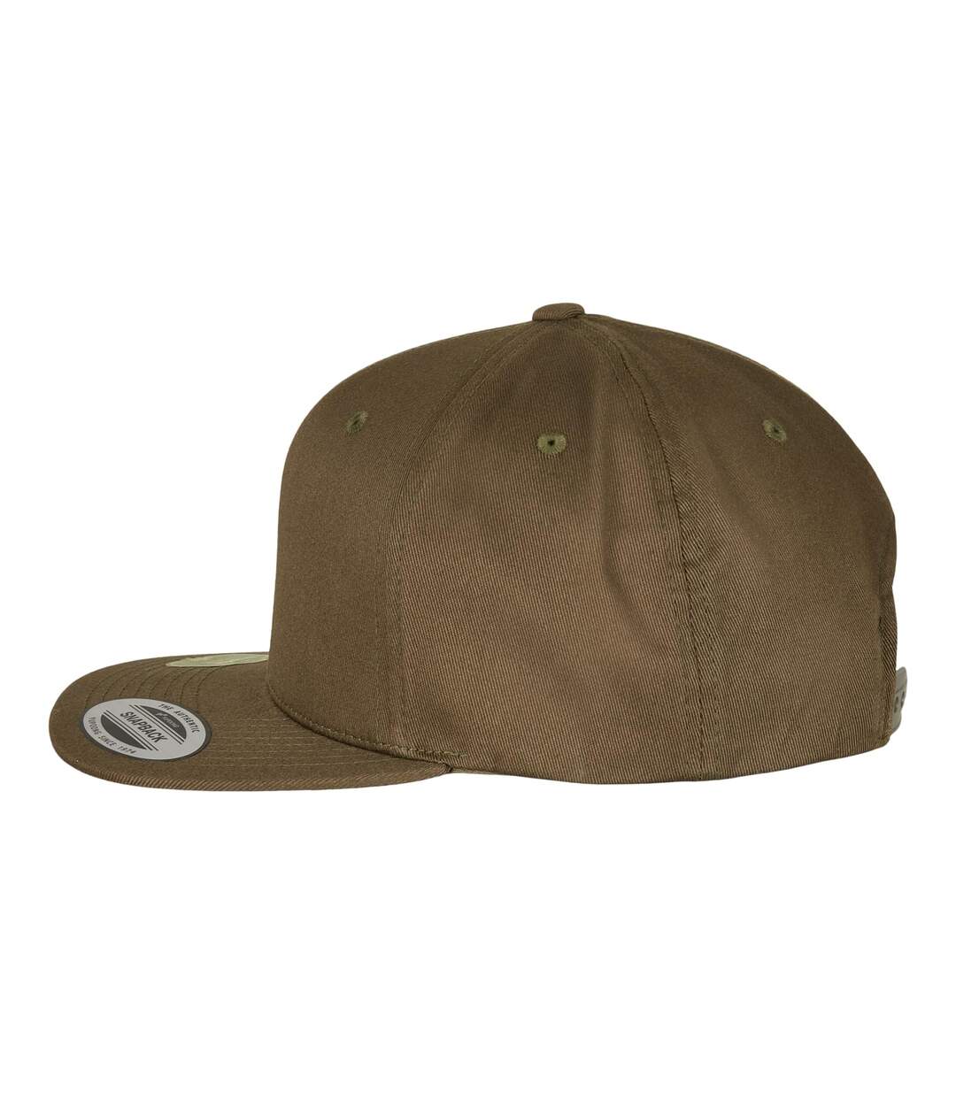 Casquette ajustable flexfit adulte vert kaki foncé Yupoong-3