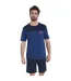 Pyjama court rayures homme L'Escale Athena-1