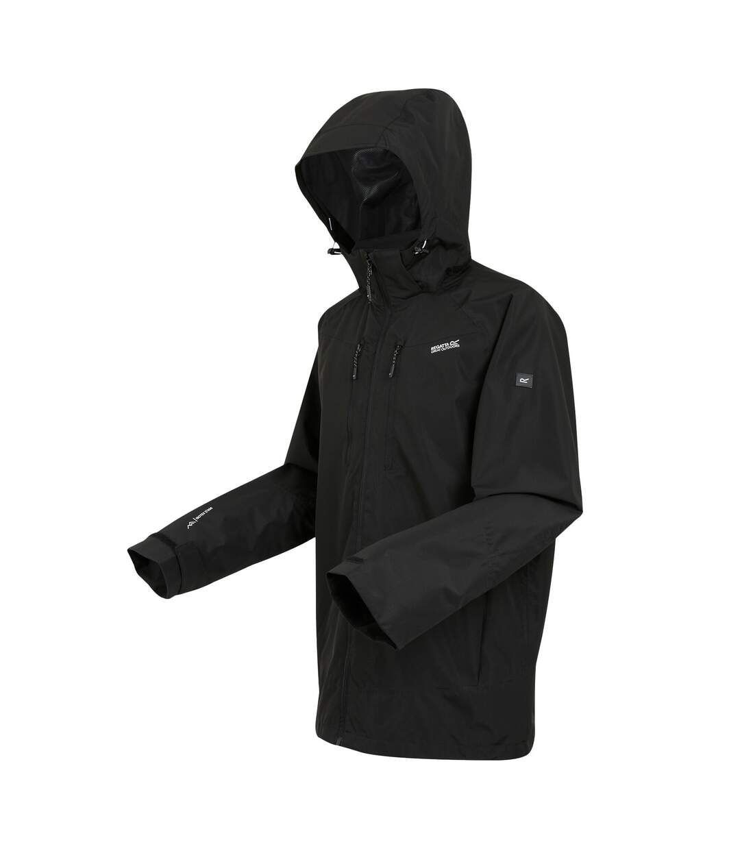 Mens calderdale vi waterproof jacket black Regatta-3
