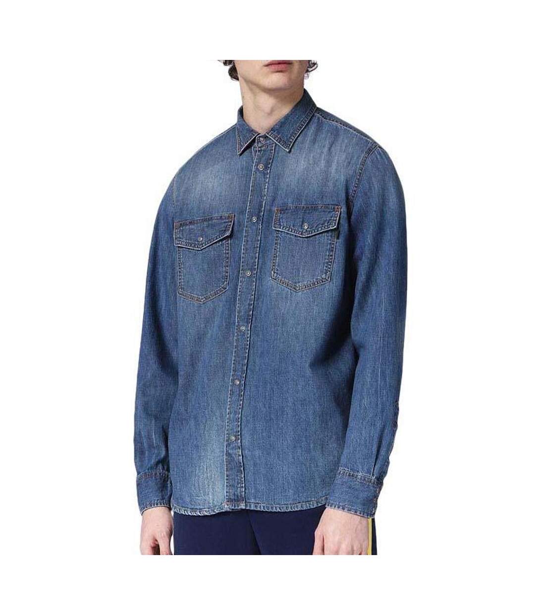 Chemise Bleu Homme Diesel Rooke - M