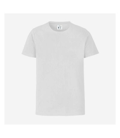 Cottover Mens Round Neck Slim T-Shirt (White) - UTUB296
