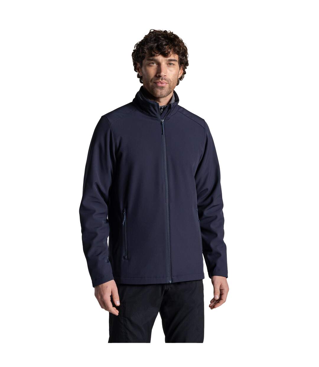 Veste Softshell Basecamp Ll Homme Bleu Marine Craghoppers Expert-1