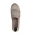 Womens/ladies Twin Gore Woven Slip-on Espadrilles Multicoloured Skechers-3