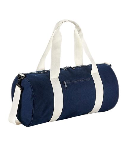 Bagbase Original Barrel Bag (French Navy/Off White) (One Size)