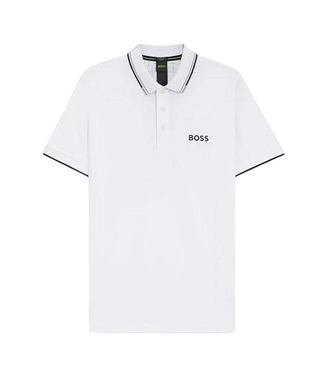 Polo Motif/style Logo Brodé Join Paddy Homme Blanc Boss-2