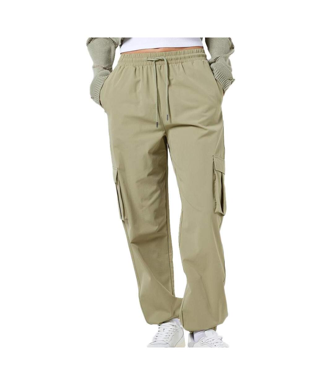 Pantalon fluide Vert Femme Noisy May Kirby - L-1