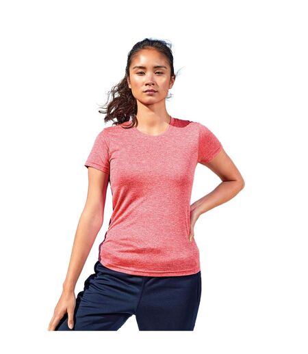 TriDri Womens/Ladies Melange T-Shirt (Pink Melange) - UTRW8290