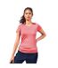 TriDri Womens/Ladies Melange T-Shirt (Pink Melange)