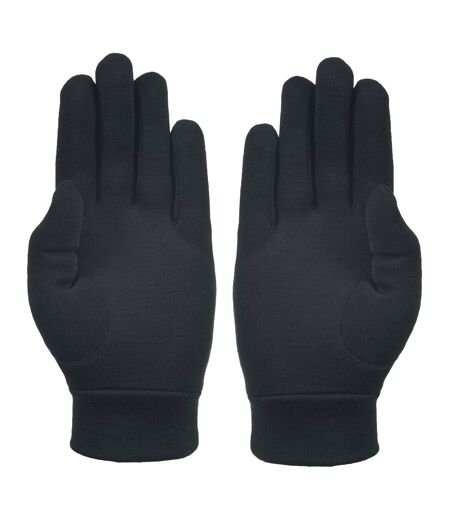 Gants en laine naoki adulte noir Trespass