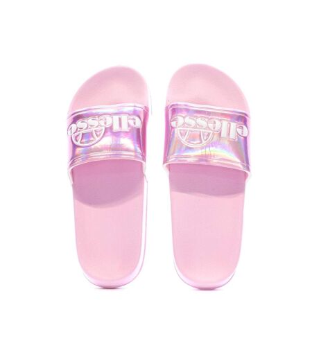 Claquettes roses femme ellesse demi