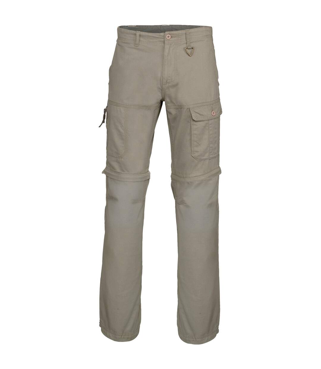 Pantalon de travail transformable en short homme beige foncé Kariban