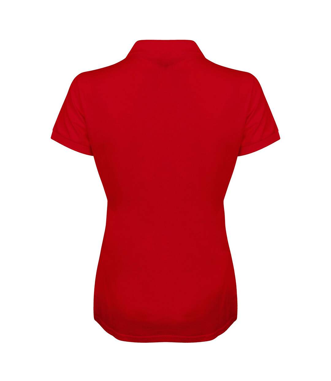 Polo uni femme rouge Henbury