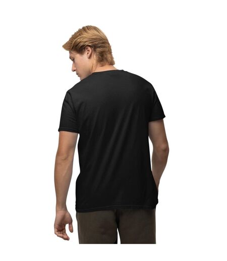 T-shirt Motif/style Logo Classique Homme Noir Jaune Batman
