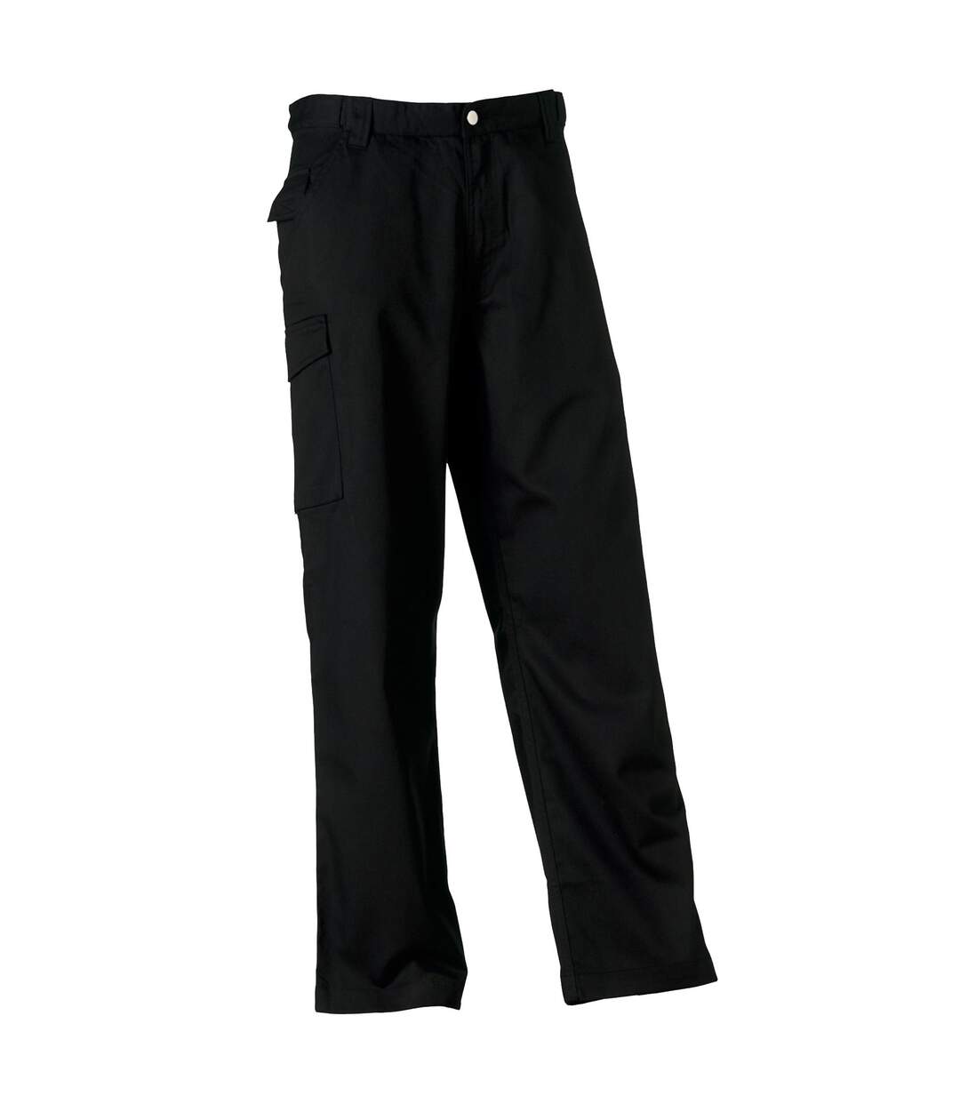 Pantalon De Travail, Coupe Régulière Homme Noir Russell-2