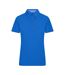Polo Traditional Femme Bleu Roi Blanc James And Nicholson-1