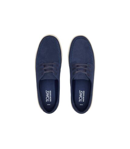 Toms Mens London Suede Loafers (Navy) - UTFS10639