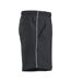 Unisex Adult Hollis Shorts Black White Clique-4