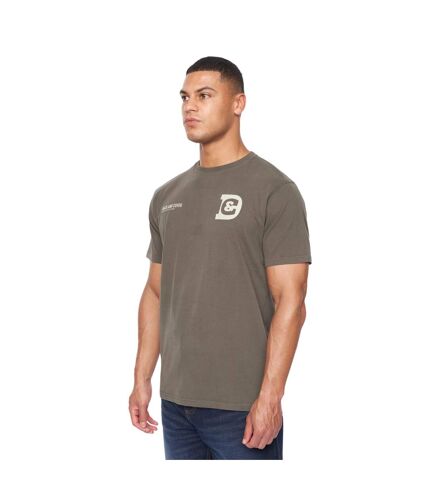 T-shirt gemtas homme olive foncée Duck and Cover