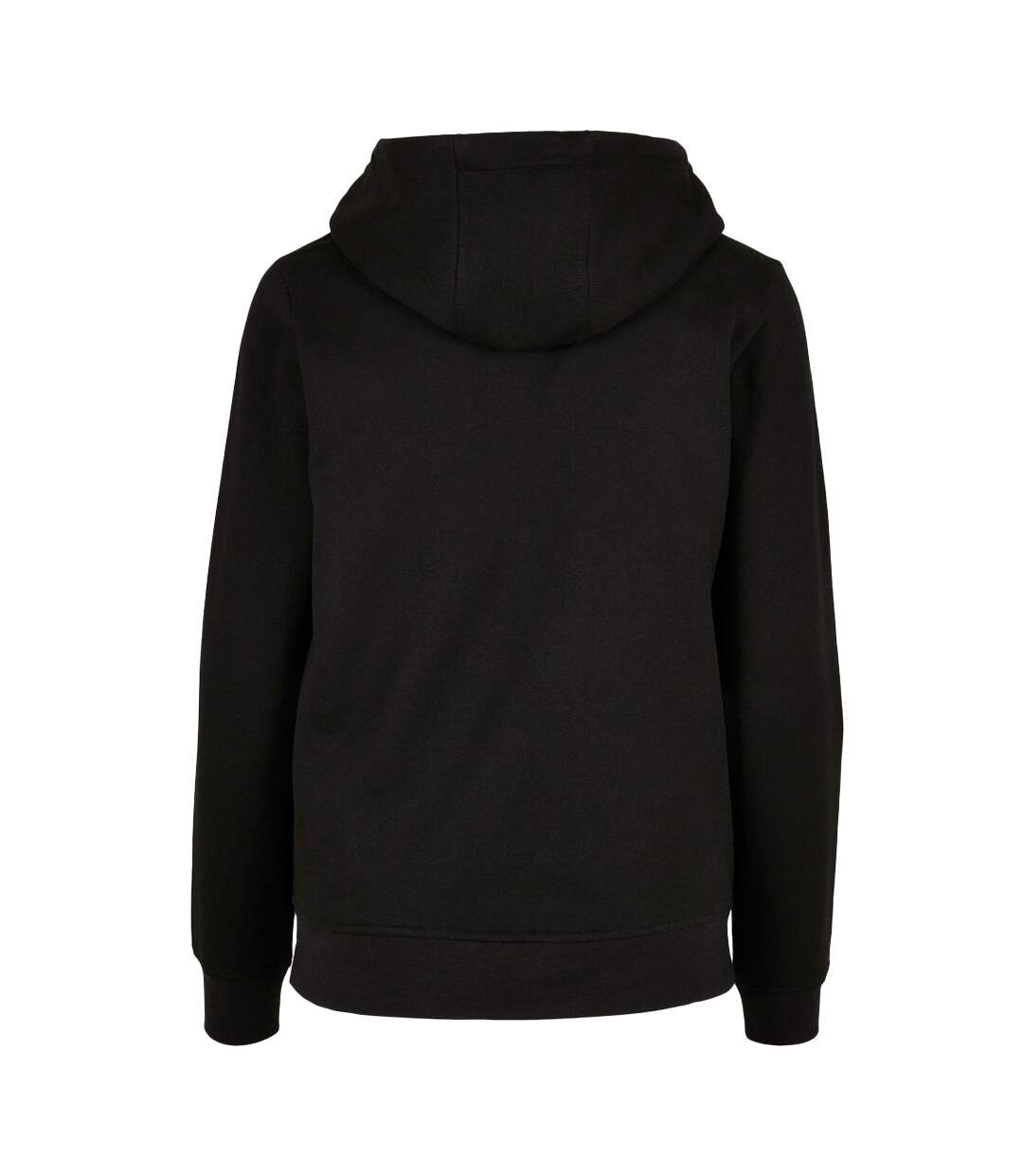 Veste À Capuche Zippée Pour Femmes Et Hommes Noir Build Your Brand-2