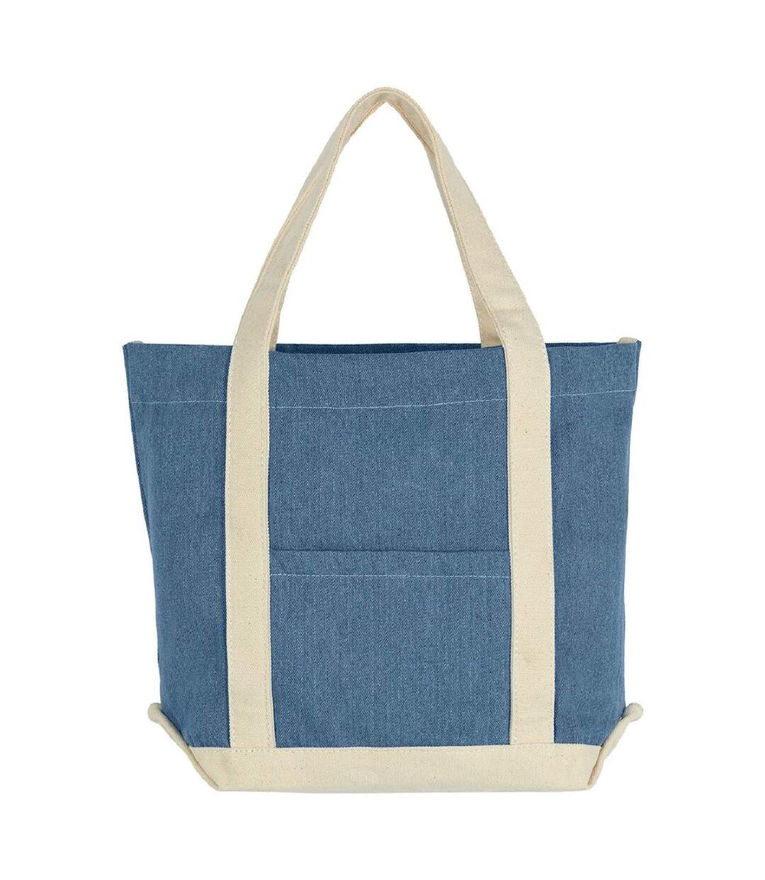 Sac cabas en toile denim - CA-3828 DS - bleu denim stone-1