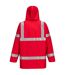 Portwest Mens Bizflame Rain Anti-Static Jacket (Red) - UTPW641