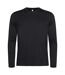 Clique Mens Basic Active Long-Sleeved T-Shirt (Black)