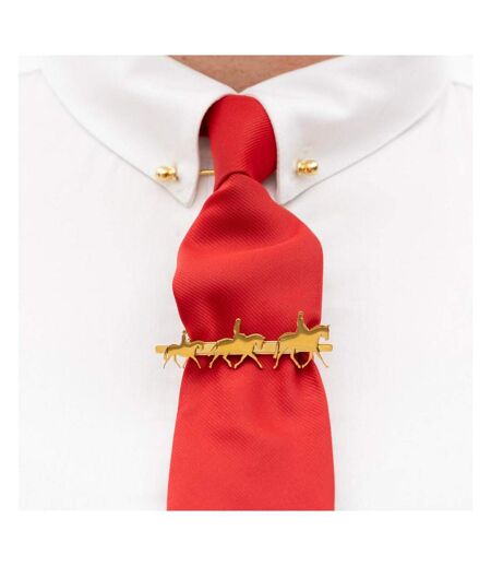 Hot To Trot Tie Clip One Size Gold Supreme Products