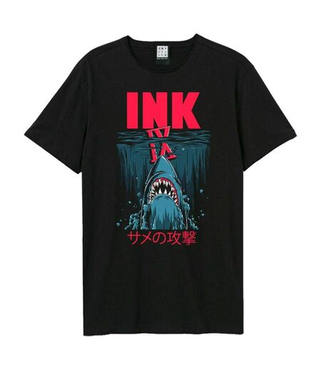 T-shirt Style Ice Nine Kills Jaws Adulte Noir Amplified