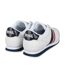 Baskets Motif/style À Rayures Russell Classic Homme Blanc Bleu Marine Rouge Lonsdale-2
