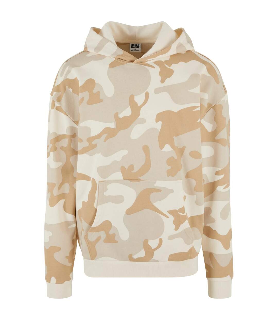 Sweat À Capuche Homme Sable Camouflage Urban Classics-1