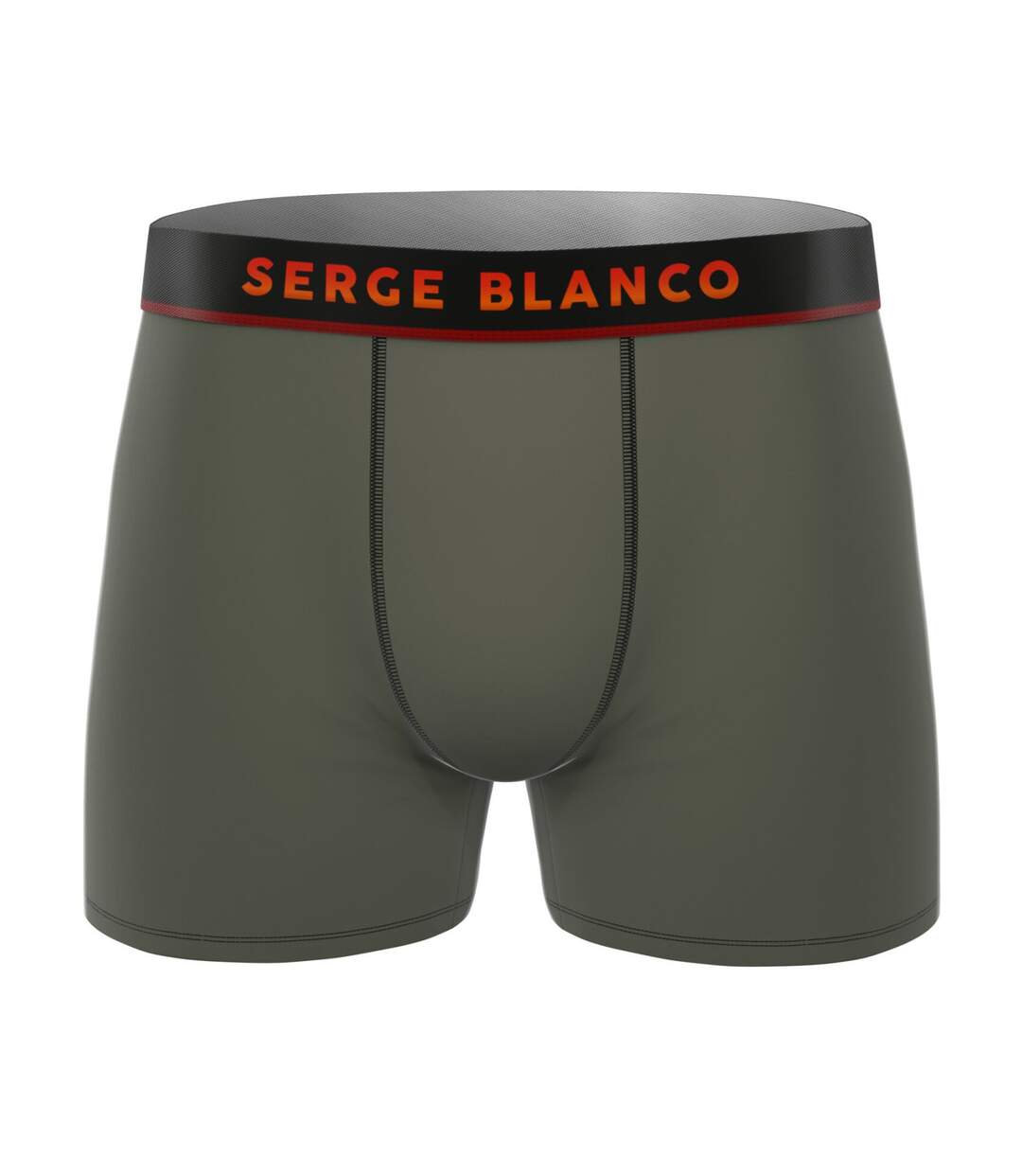 Lot de 3 boxers homme uni modèle Davis Serge Blanco-3