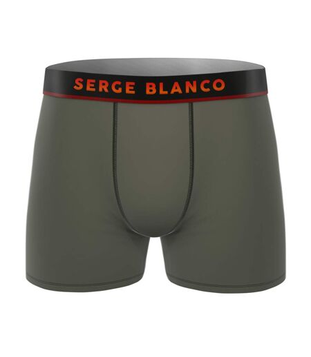 Lot de 3 boxers homme uni modèle Davis Serge Blanco